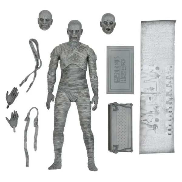 Ultimate Mummy (Black & White)" - Universal Monsters