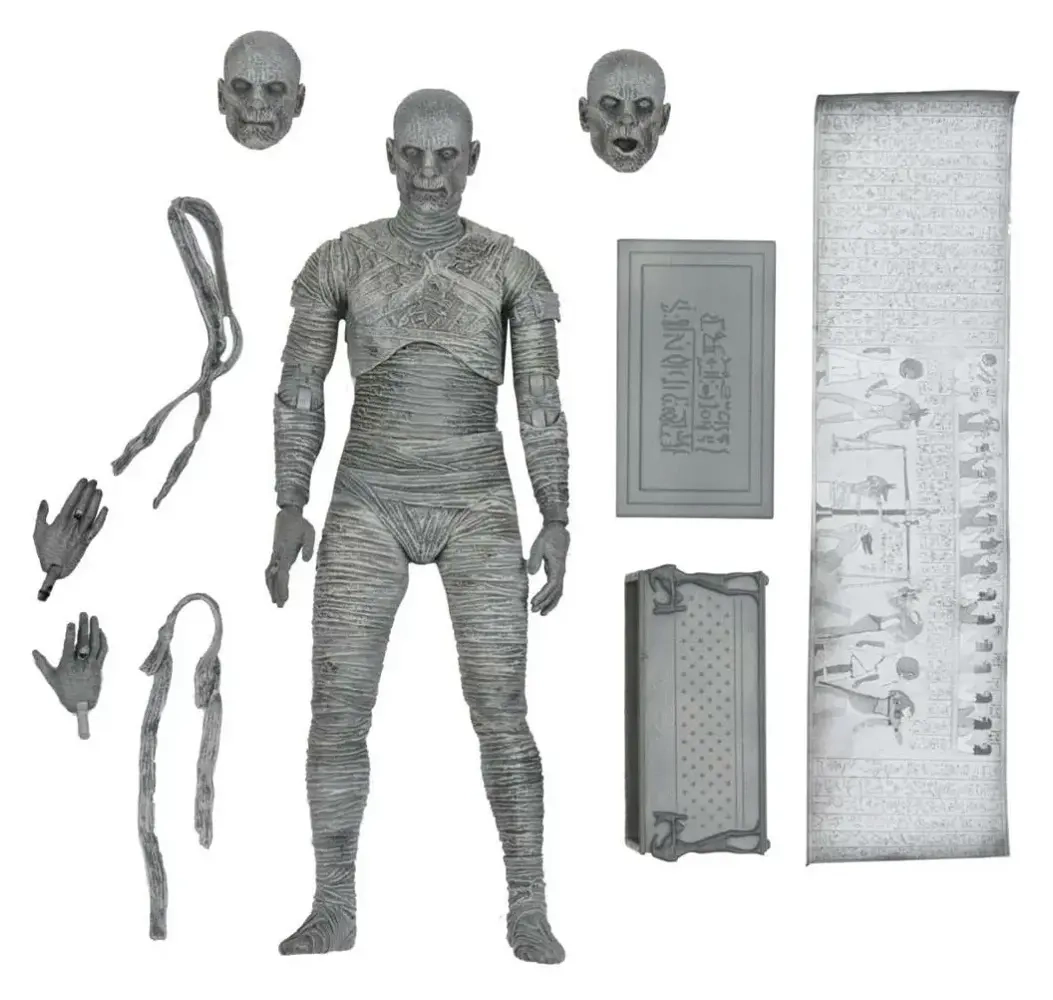 Ultimate Mummy (Black & White)" - Universal Monsters