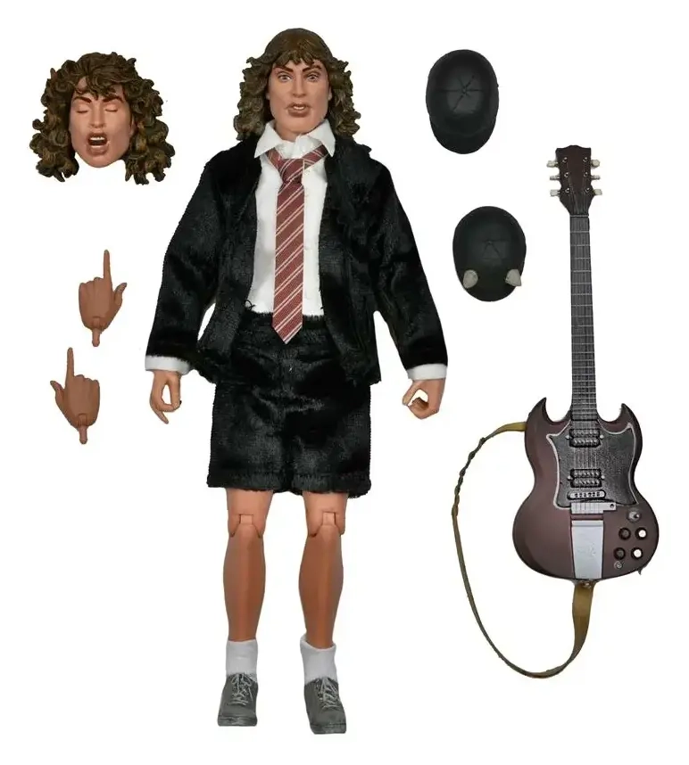 AC/DC – 8” Clothed Figure – Angus Young “Highway to Hell”