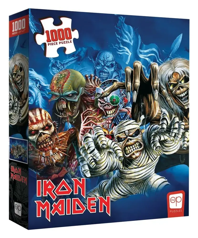 Iron Maiden - The Faces of Eddie - 1000 Teile Puzzle