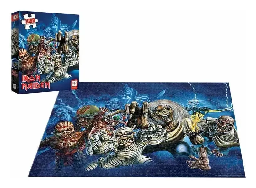 Iron Maiden - The Faces of Eddie - 1000 Teile Puzzle