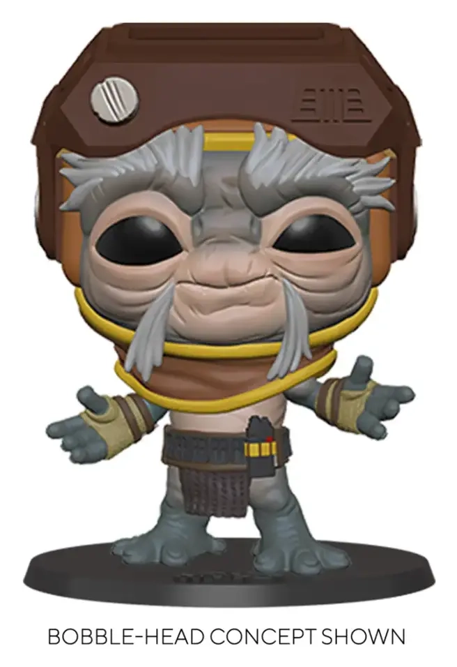 Funko POP! Star Wars - Babu Frik Vinyl Figur