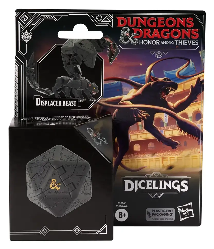 Dungeons & Dragons Honor Among Thieves D&D Dicelings Displacer Beast