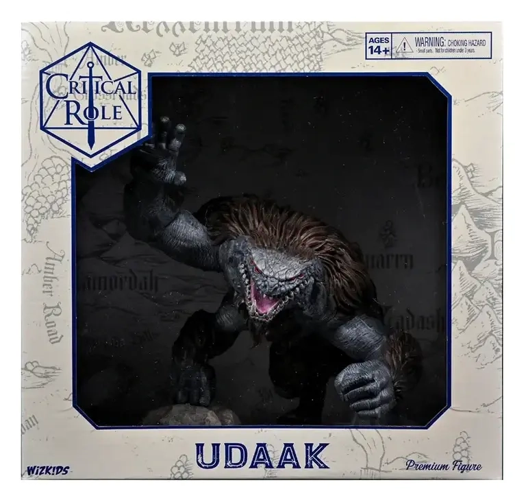 Critical Role: Monsters of Wildemount Premium Miniatur vorbemalt Udaak 21 cm