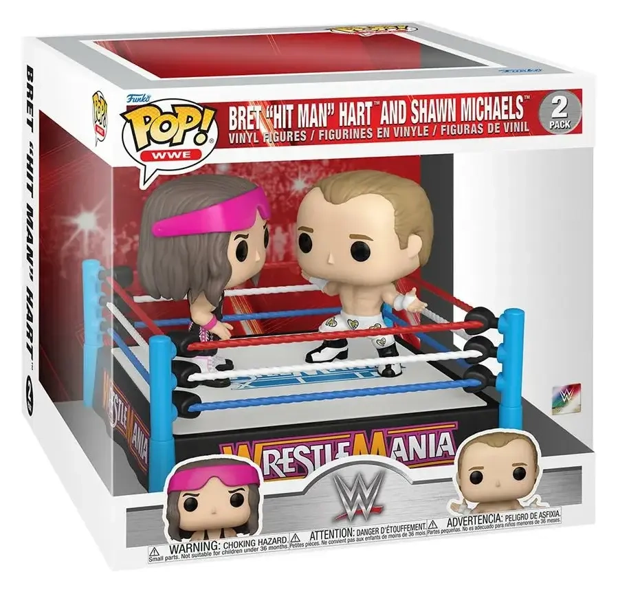 Funko POP! Moment: WWE - Bret Hart vs Shawn Michaels