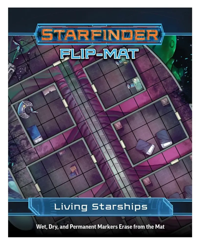 Starfinder FlipMat Living Starships