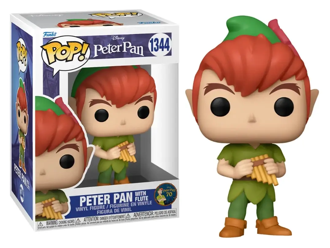 POP - Disney 70th Peter Pan - Peter Pan with Flute