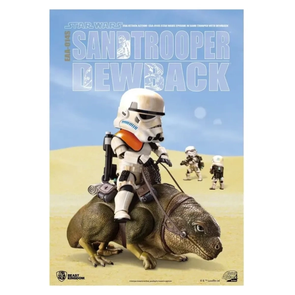 Star Wars Episode IV Egg Attack Actionfiguren Doppelpack Taurücken & Sandtrooper 9/15 cm