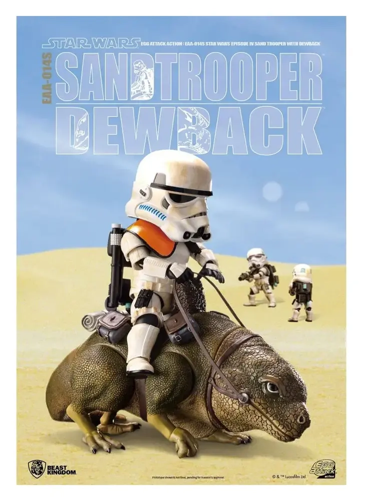 Star Wars Episode IV Egg Attack Actionfiguren Doppelpack Taurücken & Sandtrooper 9/15 cm