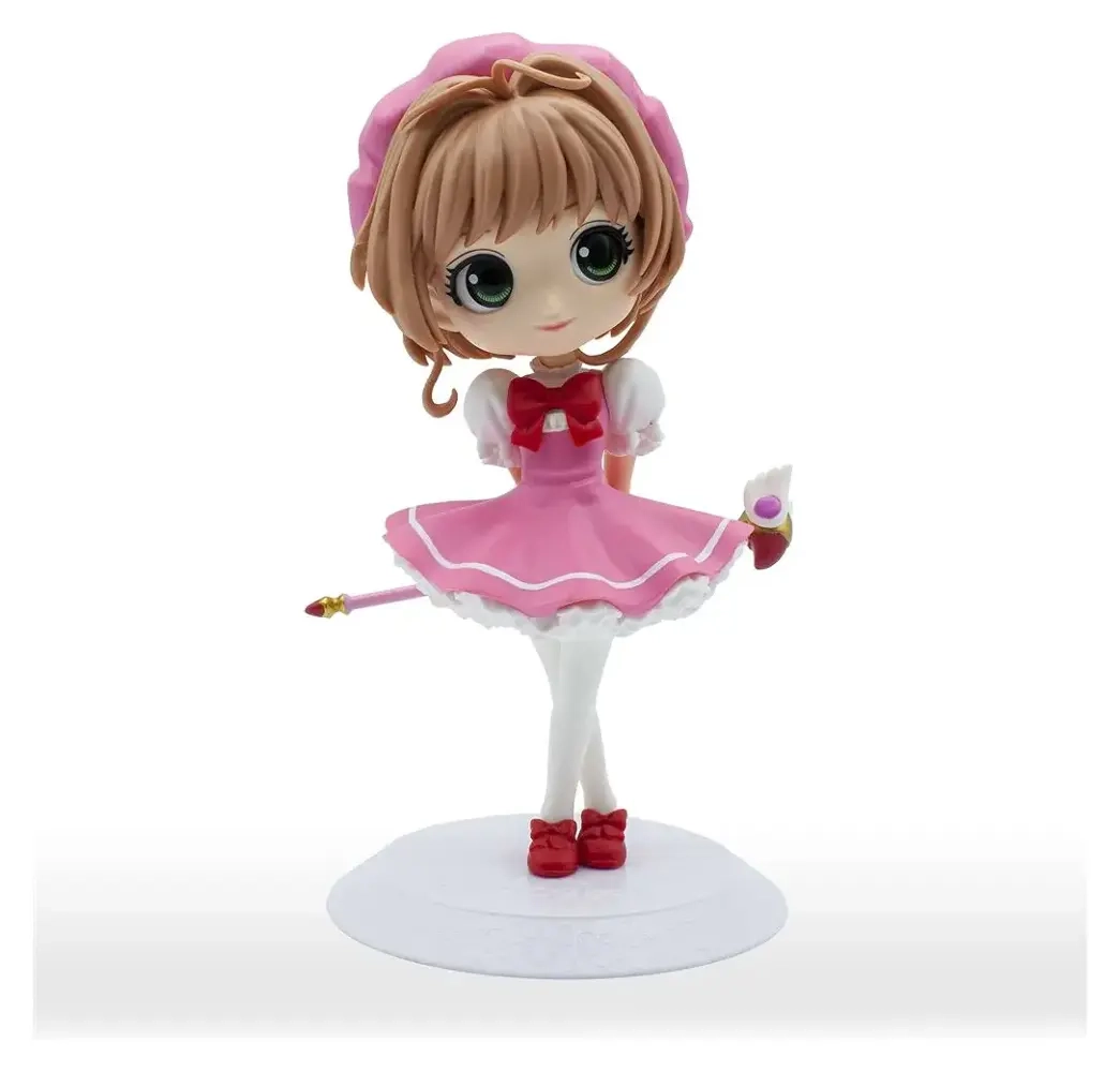 Cardcaptor Sakura Clow Card Q Posket Minifigur Sakura Kinomoto Ver. A 14 cm