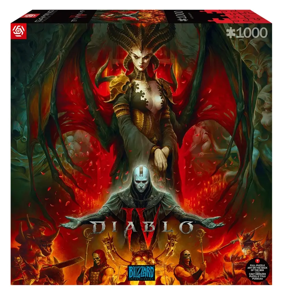 Gaming Puzzle Diablo IV Lilith Composition Puzzles