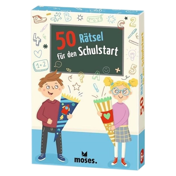 50 Rätsel für den Schulstart