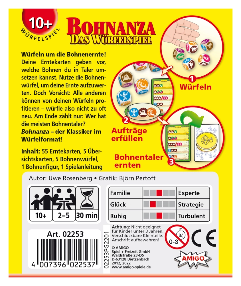 Bohnanza - Das Würfelspiel