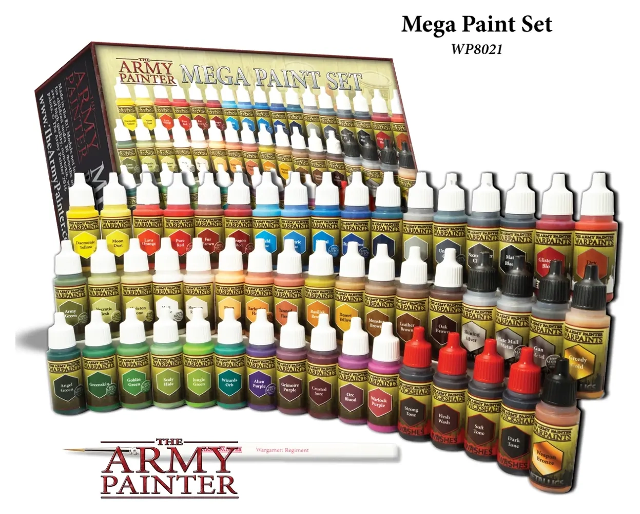 The Army Painter - Warpaints Mega Paint Set III