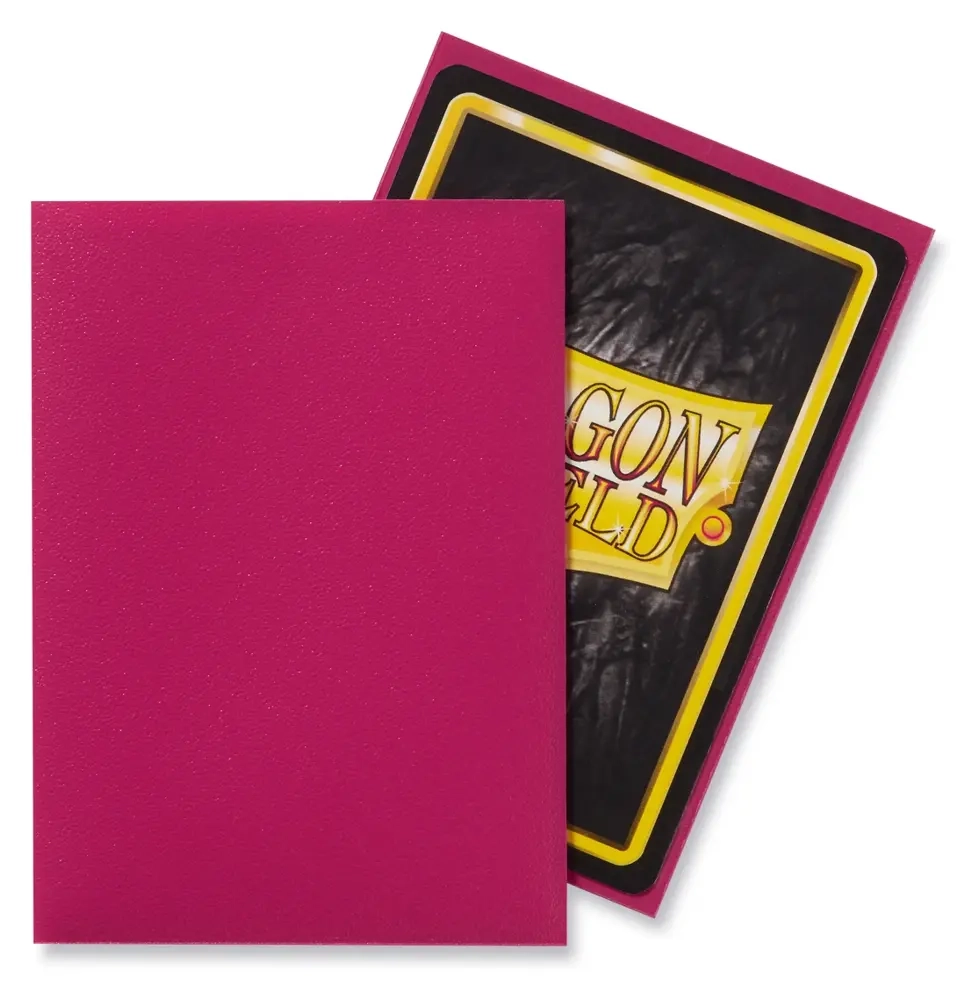 Dragon Shield Standard Sleeves - Matte Magenta (100 Sleeves)