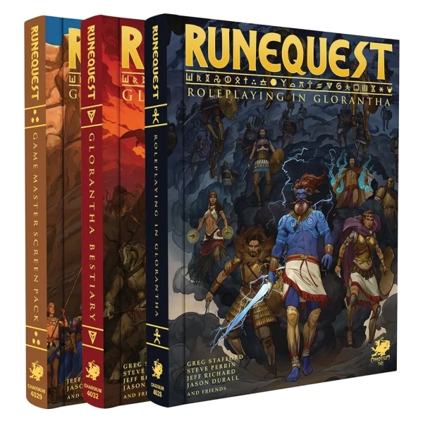 RuneQuest - Roleplaying in Glorantha - Slipcase Set - EN