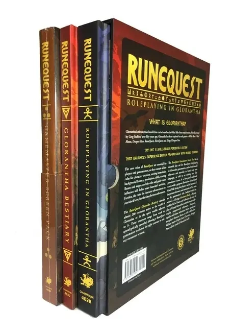 RuneQuest - Roleplaying in Glorantha - Slipcase Set - EN