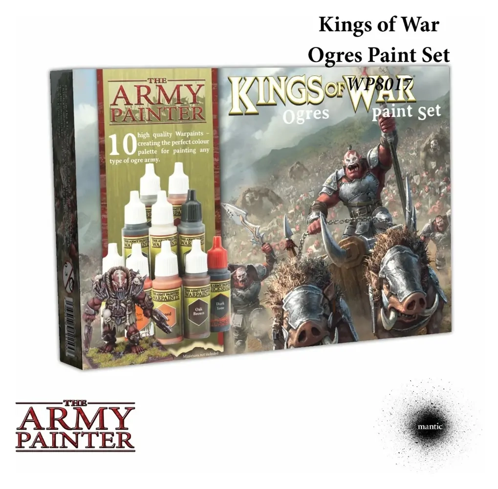 The Army Painter - Warpaints Kings of War Ogres paint set