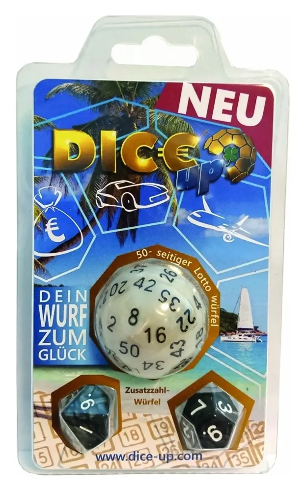 Dice-Up D50 Lottowürfel im Blister