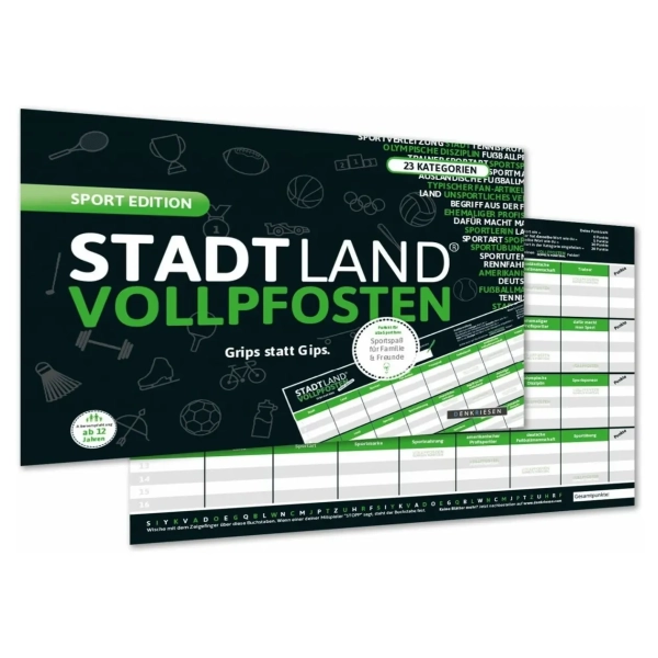 STADT LAND VOLLPFOSTEN – SPORT EDITION (DinA4-Format)