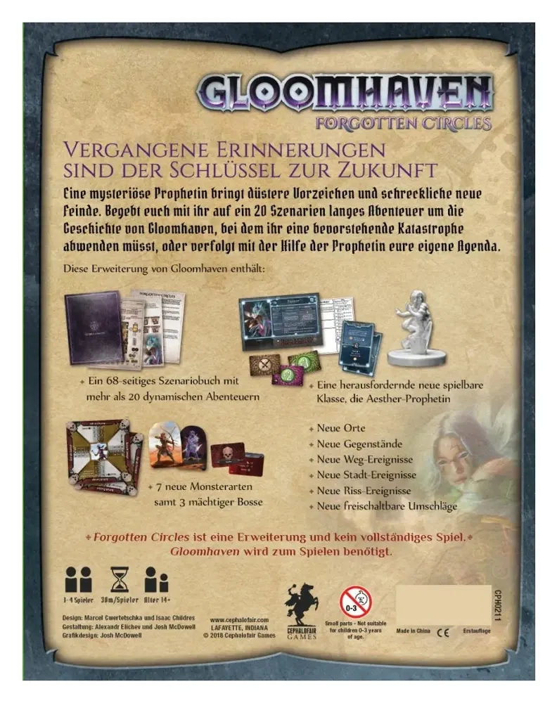 Gloomhaven Erweiterung - Forgotten Circles