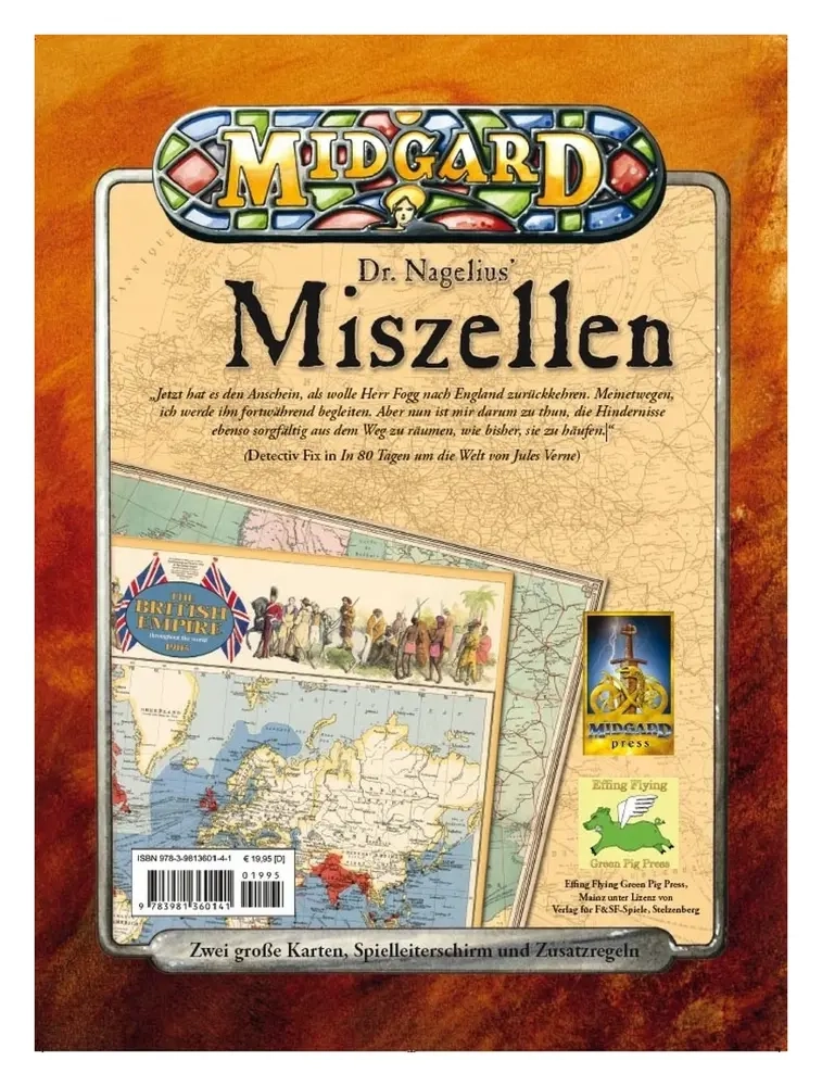 MIDGARD Abenteuer 1880: Miszellen