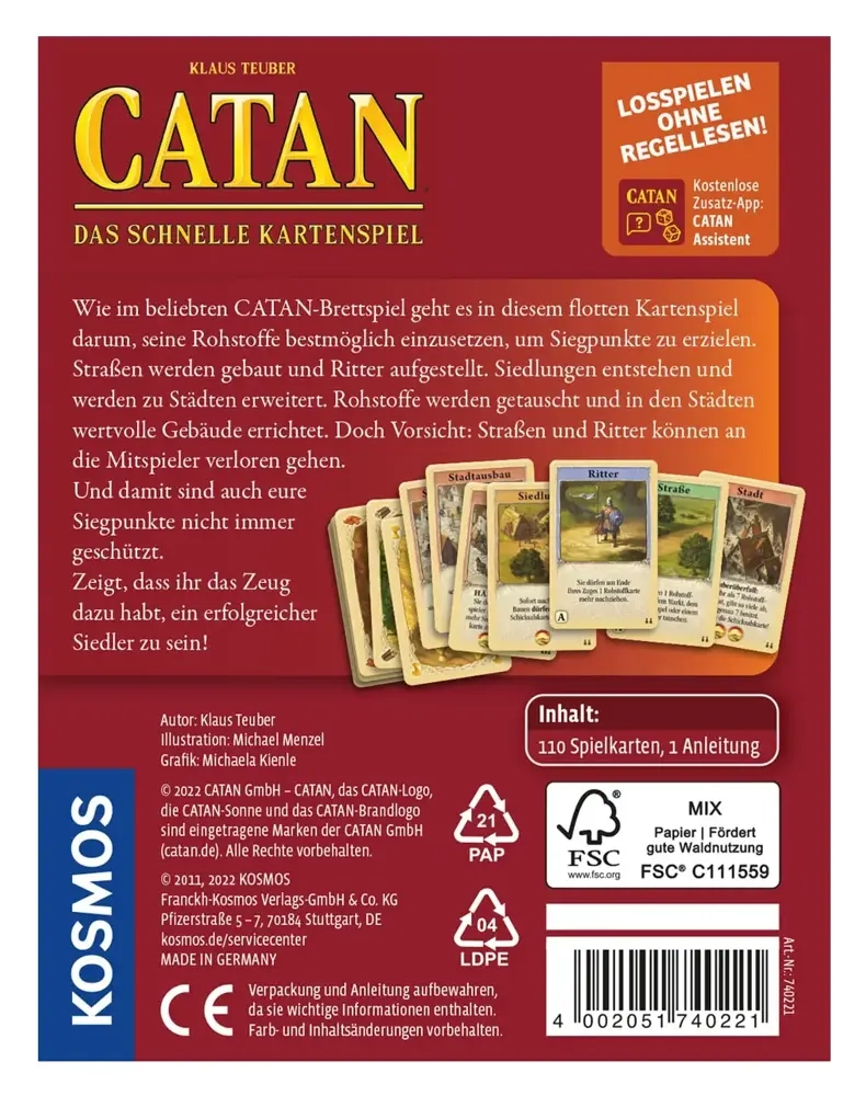 Catan - Kartenspiel