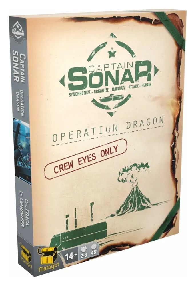 Captain Sonar - Operation Dragon - Expansion - EN