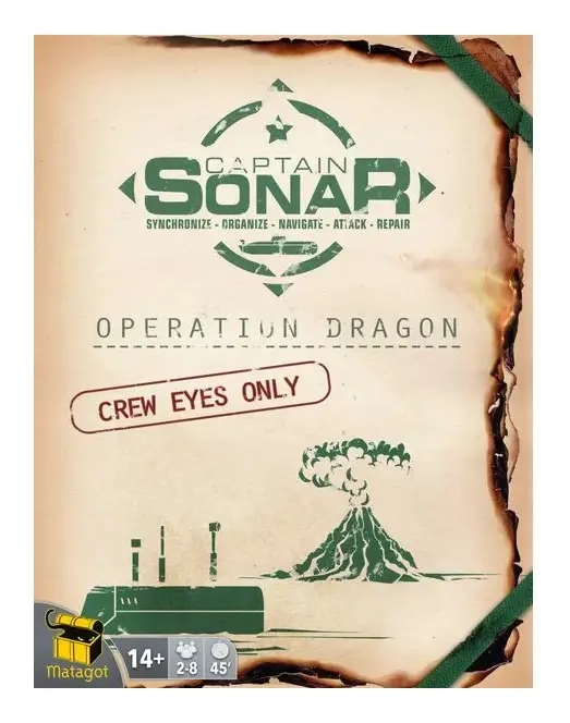 Captain Sonar - Operation Dragon - Expansion - EN