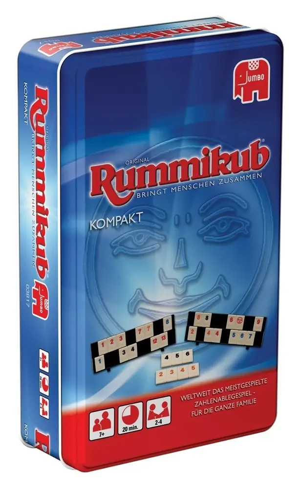 Original Rummikub – Kompakt in Metalldose