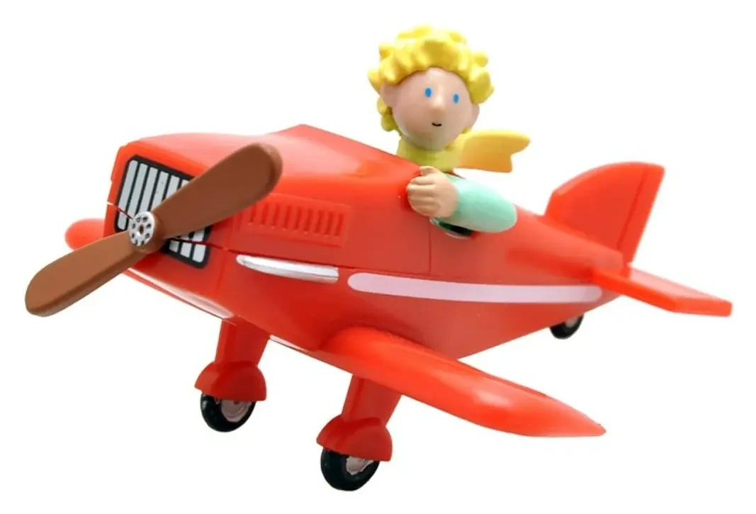 Der Kleine Prinz Figur Der Kleine Prinz im Flugzeug 7 cm