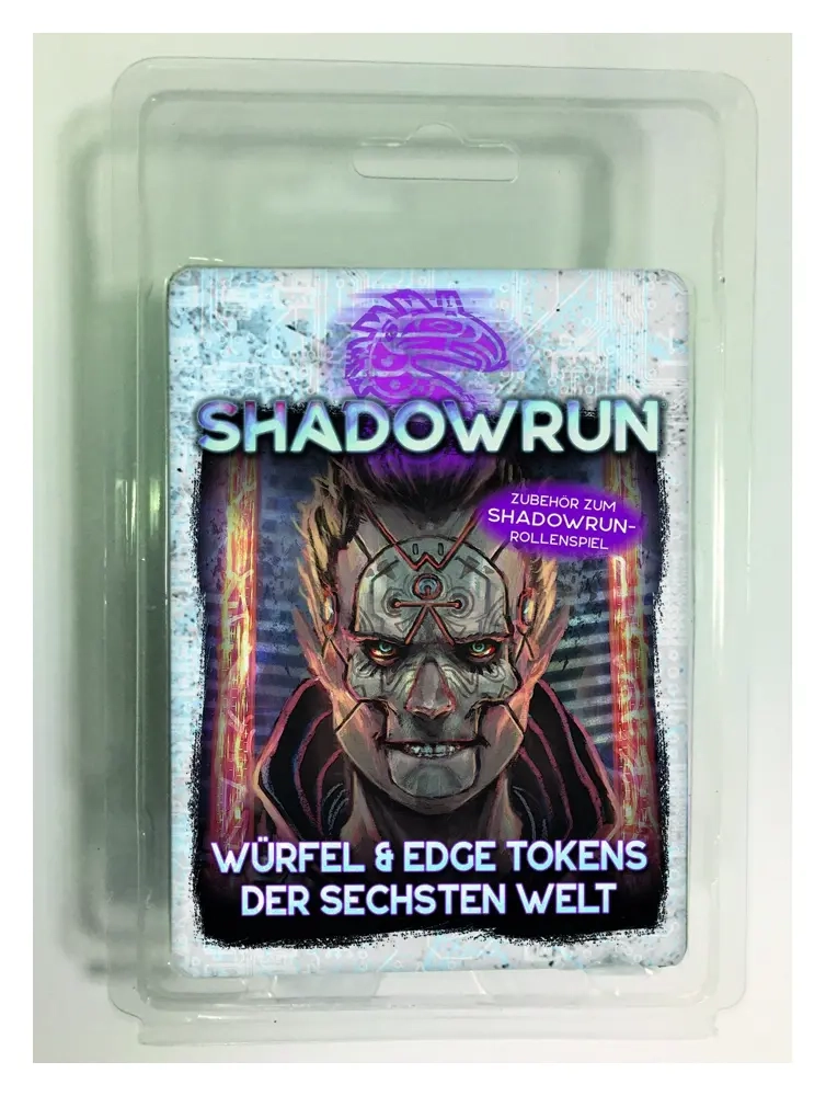 Shadowrun: Würfel & Edge Tokens der Sechsten Welt