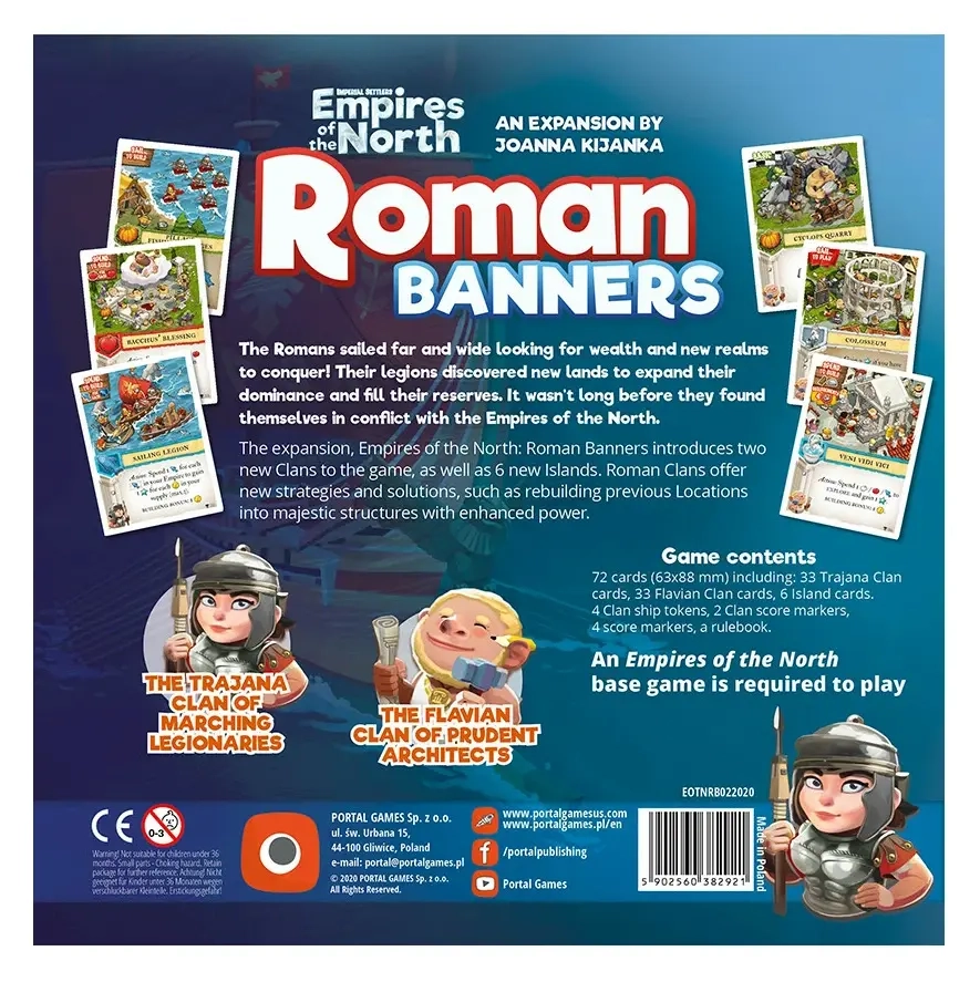 Imperial Settlers: Empires of the North - Roman Banners - Expansion - EN