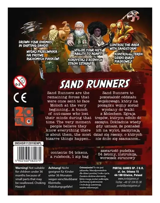 Neuroshima Hex! 3.0: Sand Runners - EN