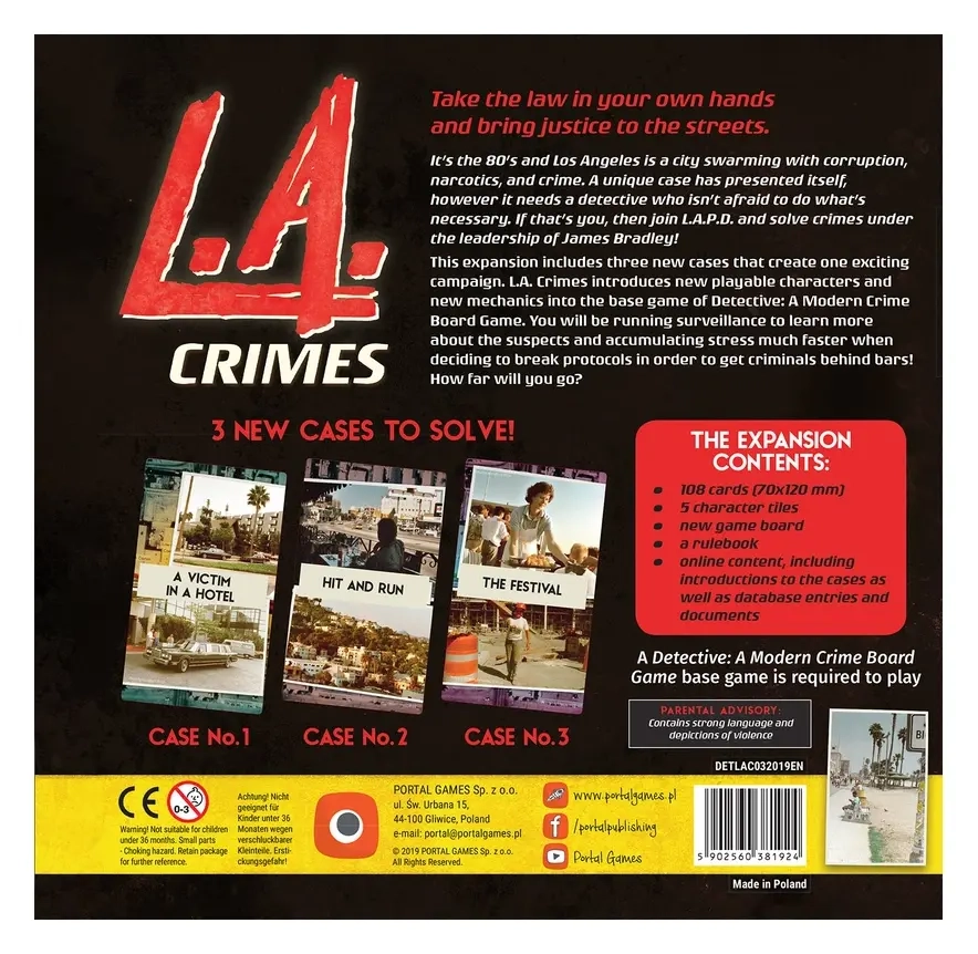 Detective: L.A. Crimes - Expansion - EN