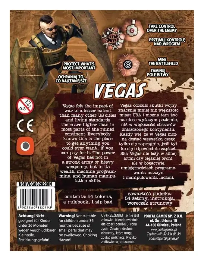 Neuroshima Hex! 3.0 Expansion - Vegas - EN