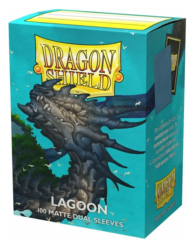 Dragon Shield Dual Matte Sleeves - Lagoon 'Saras' (100 Sleeves)