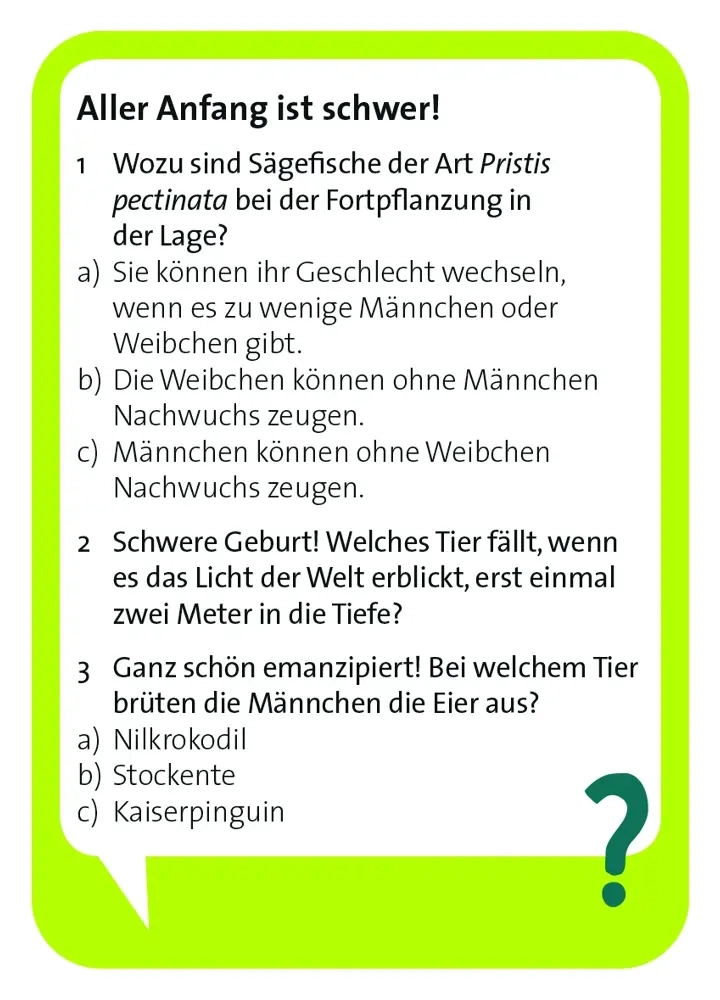 Pocket Quiz – Verrückte Natur