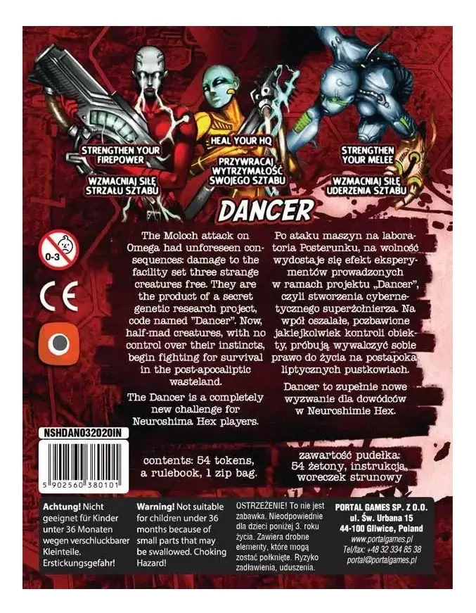 Neuroshima Hex! Expansion - Dancer 3.0 - EN