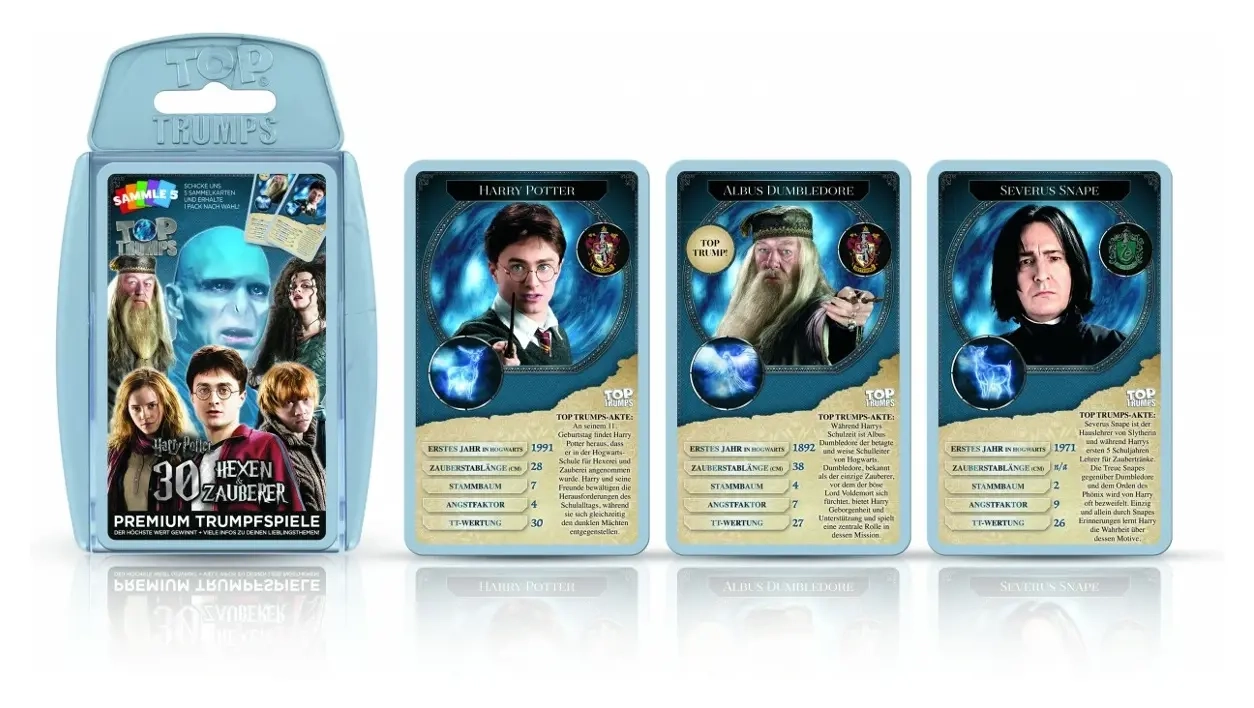 Top Trumps – Harry Potter – Die grössten Hexen und Zauberer