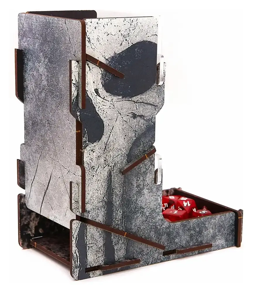 Dice Tower UV Print Inferno