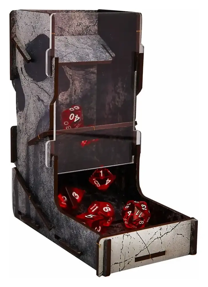 Dice Tower UV Print Inferno