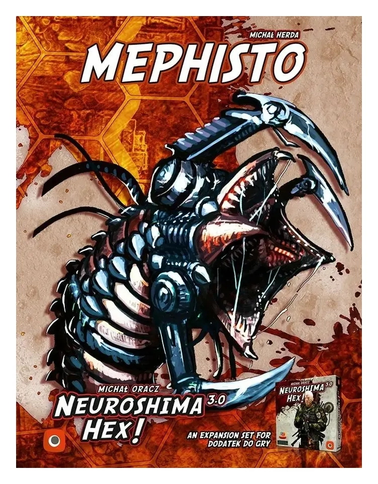 Neuroshima Hex! 3.0 Expansion - Mephisto - EN