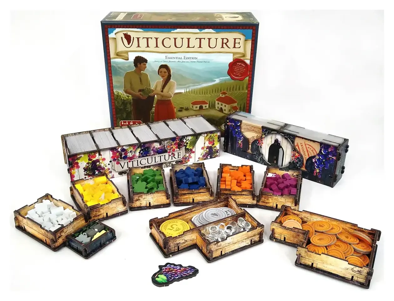 e-Raptor Insert Viticulture Essential Edition + expansions UV Print