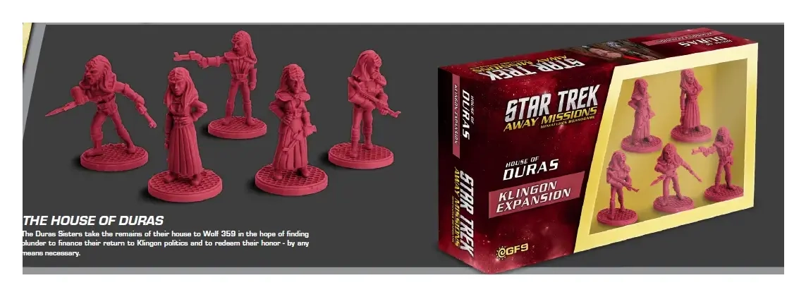 Star Trek Away: Mission Set – Duras Sisters - Expansion