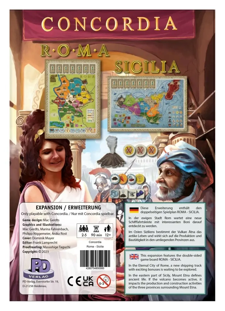 Concordia - Roma - Sicilia Erweiterung