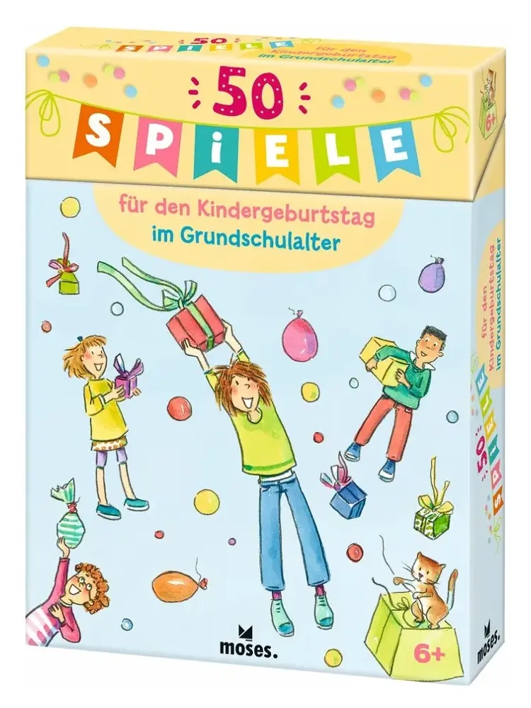 50 Spiele für den Kindergeburtstag im Grundschule