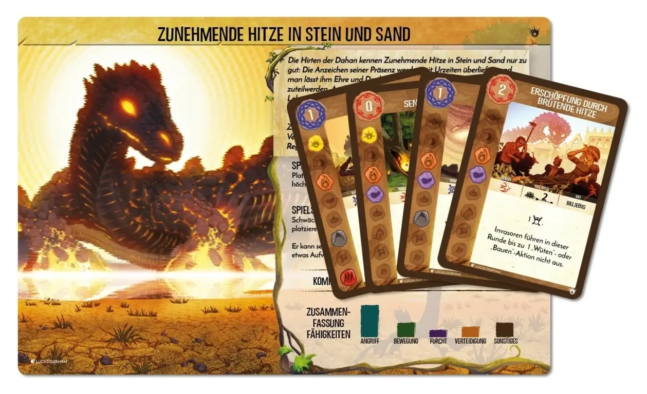 Spirit Island - Zunehmende Hitze in Stein und Sand Mini-Eweiterung