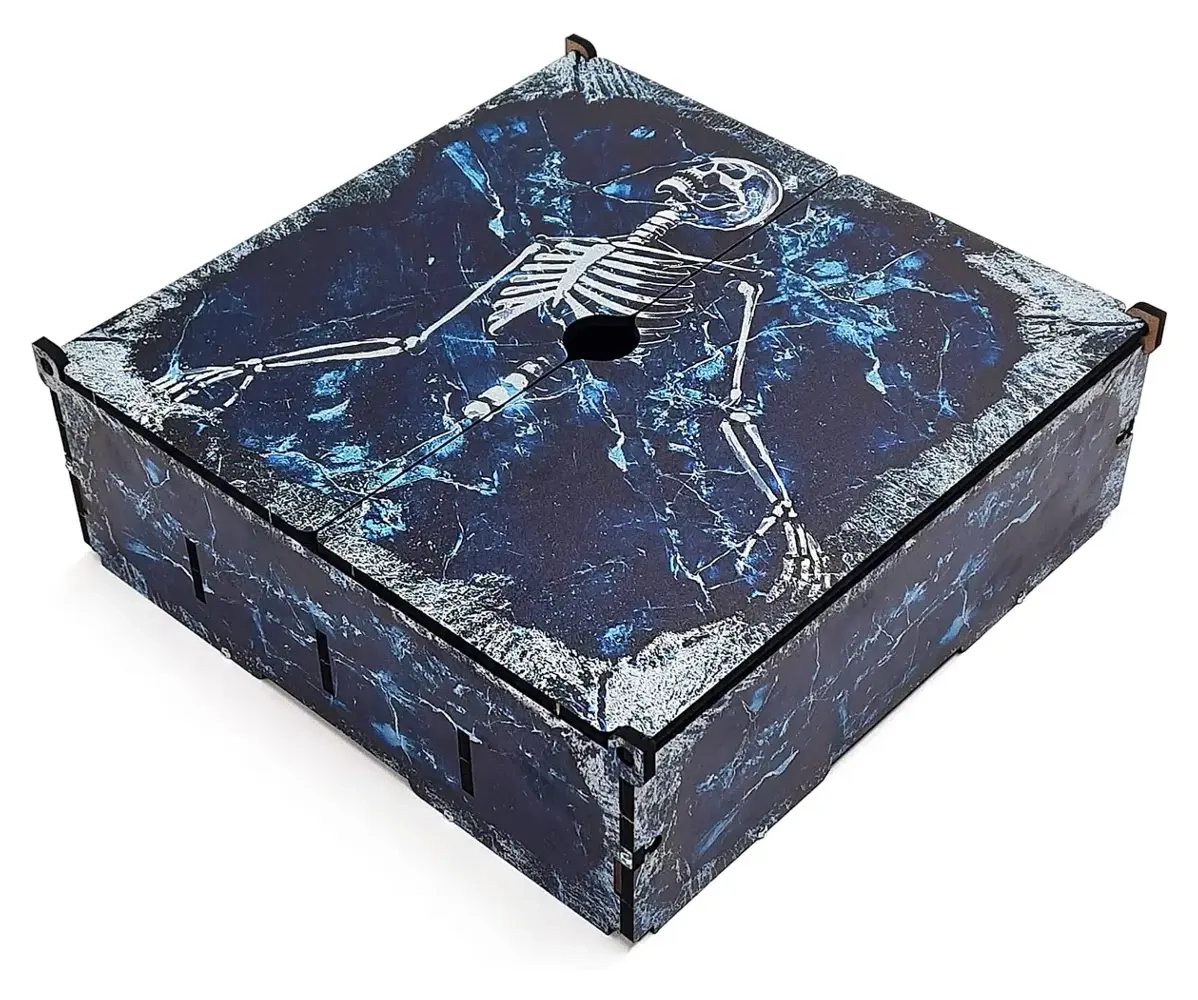 Card Storage Case: Black Ice