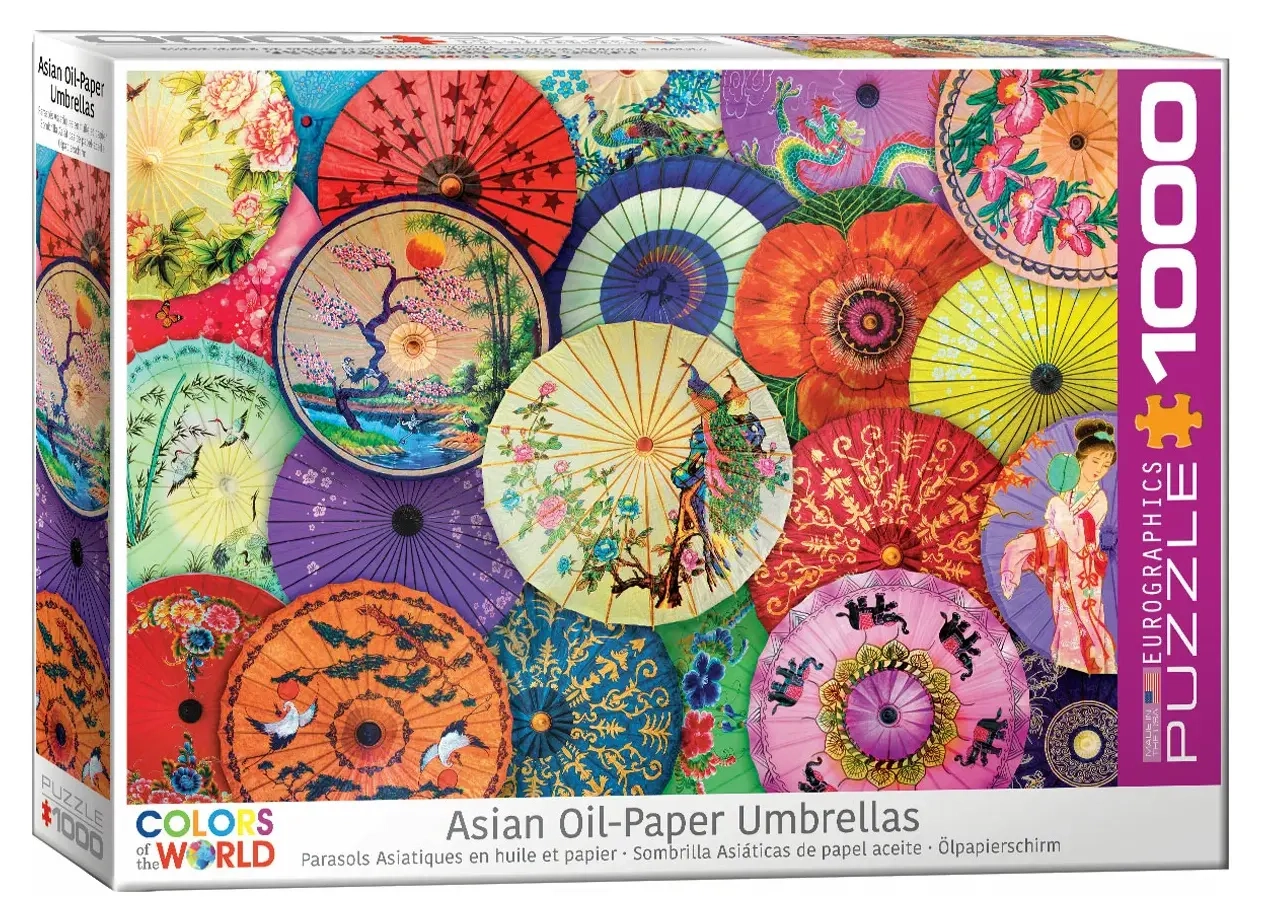 Asian Oil-Paper Umbrellas